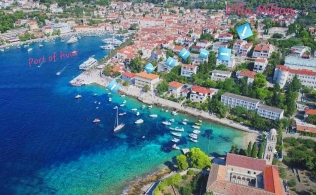 Villa Milton Luxe Hvar Đảo Hvar Ngoại thất bức ảnh
